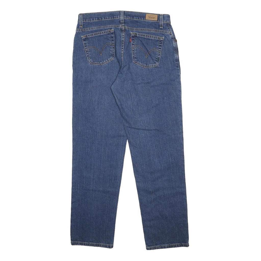 LEVI'S 550 Tapered Womens Jeans Blue Relaxed Denim Medium W30 L29 Comfortable