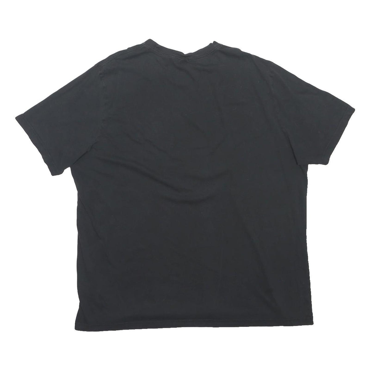 ADIDAS Mens Black Sportswear T-Shirt 2XL Short Sleeve Crew Neck Cotton Blend