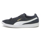 PUMA Suede Classic Womens Low Top Trainers Black & White Synthetic UK 6 Casual