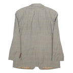 LAUREN RALPH LAUREN Mens Grey Grey Wool Blazer Button Up M Plain Classic Jacket