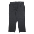 DICKIES Mens Black Relaxed Cargo Trousers W38 L30 Cotton Blend Workwear