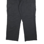 DICKIES Mens Black Relaxed Cargo Trousers W38 L30 Cotton Blend Workwear