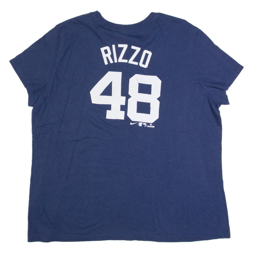NIKE New York Yankees Womens T-Shirt Blue USA 2XL