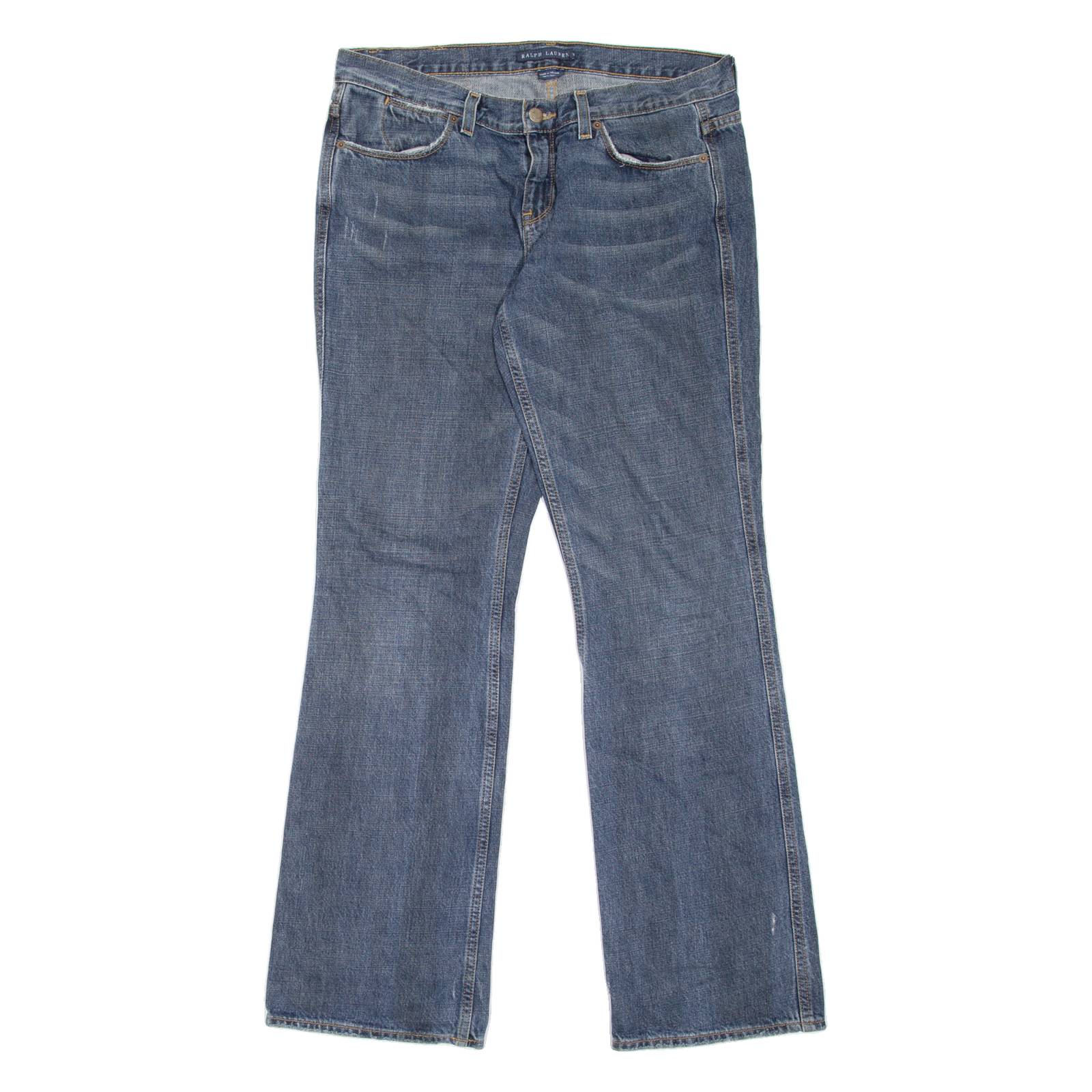 RALPH LAUREN Womens Jeans Blue Regular Bootcut W31 L32