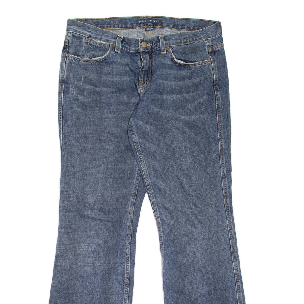 RALPH LAUREN Womens Jeans Blue Regular Bootcut W31 L32