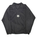 RONWEIL Womens Sweatshirt Grey Collared L