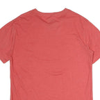 MAD ENGINE Mens Red USA Graphic T-Shirt L Short Sleeve Crew Neck Cotton Casual