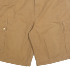 TIMBERLAND Mens Cargo Beige XL W38 Cotton Blend Shorts Casual Pocketed