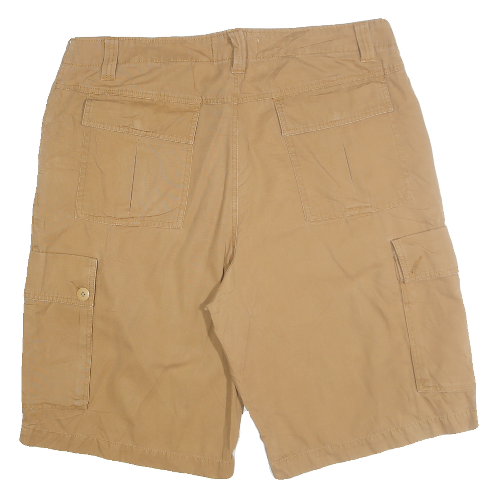 TIMBERLAND Mens Cargo Beige XL W38 Cotton Blend Shorts Casual Pocketed