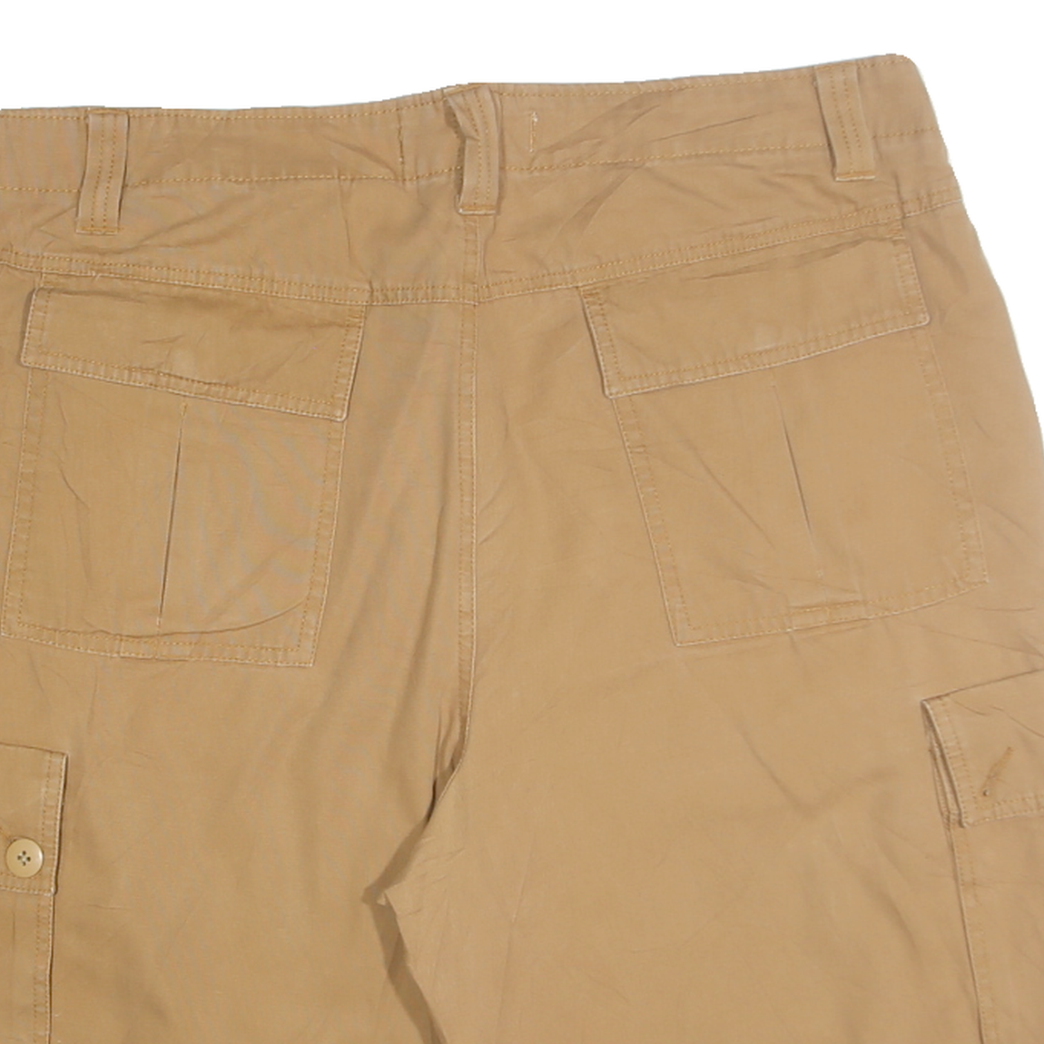 TIMBERLAND Mens Cargo Beige XL W38 Cotton Blend Shorts Casual Pocketed