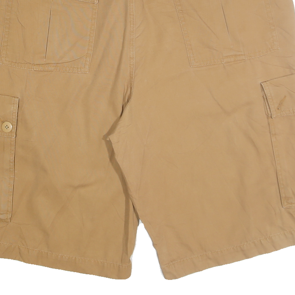 TIMBERLAND Mens Cargo Beige XL W38 Cotton Blend Shorts Casual Pocketed