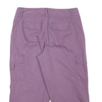 CARIBBEAN JOE Womens Purple Cargo Casual Shorts M W29 Lightweight Cotton Blend