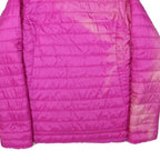 THE NORTH FACE Womens Pink Jacket XS Polyester Blend Quilted Zip Outdoor Warm