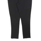 DKNY Womens Black Joggers L W32 L26 Zip Pocket Slim Straight Leg