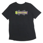 NIKE Mens Black Sports & Fitness Graphic T-Shirt M Short Sleeve Crew Neck
