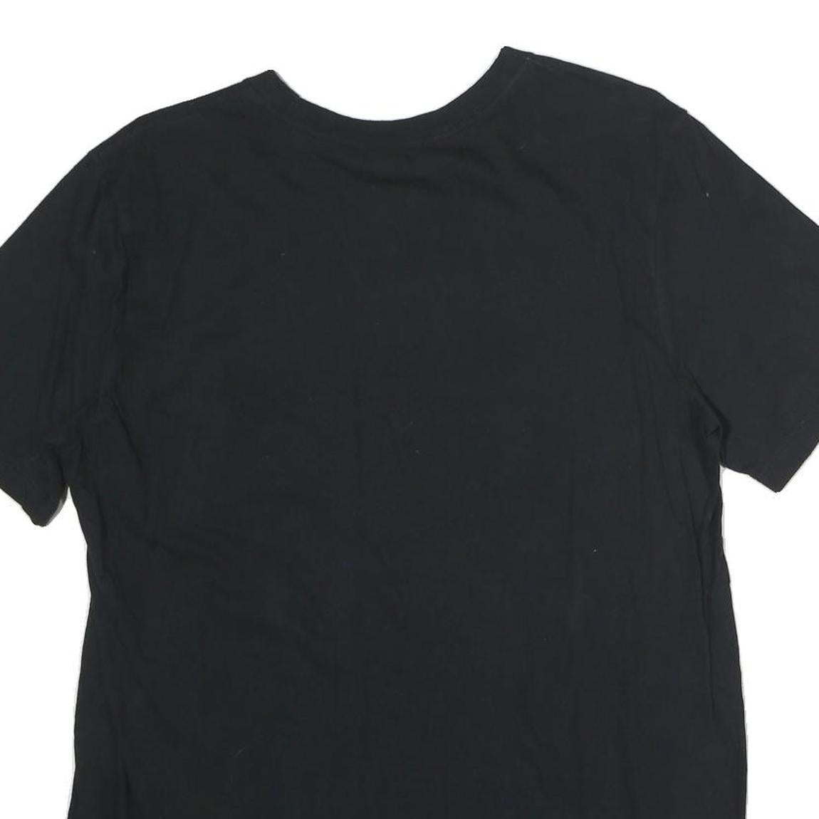 NIKE Mens Black Sports & Fitness Graphic T-Shirt M Short Sleeve Crew Neck