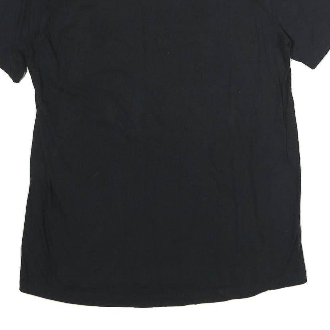 NIKE Mens Black Sports & Fitness Graphic T-Shirt M Short Sleeve Crew Neck