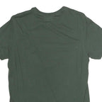 GUESS Mens Green M Cotton Graphic T-Shirt Short Sleeve Crew Neck Logo