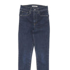 LEVI'S Womens Jeans Blue Regular Skinny Denim Medium W27 L29 Classic Style