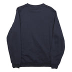 PUMA Mens Navy Sweatshirt Crew Neck M Cotton Blend Casual Pullover