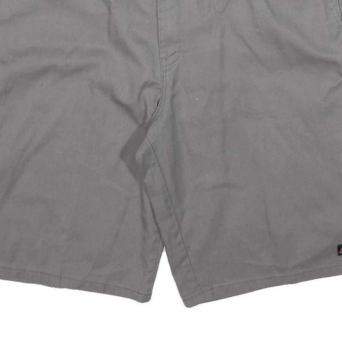 DICKIES Mens Shorts Grey Casual Cotton Blend 2XL W42 Comfortable Workwear