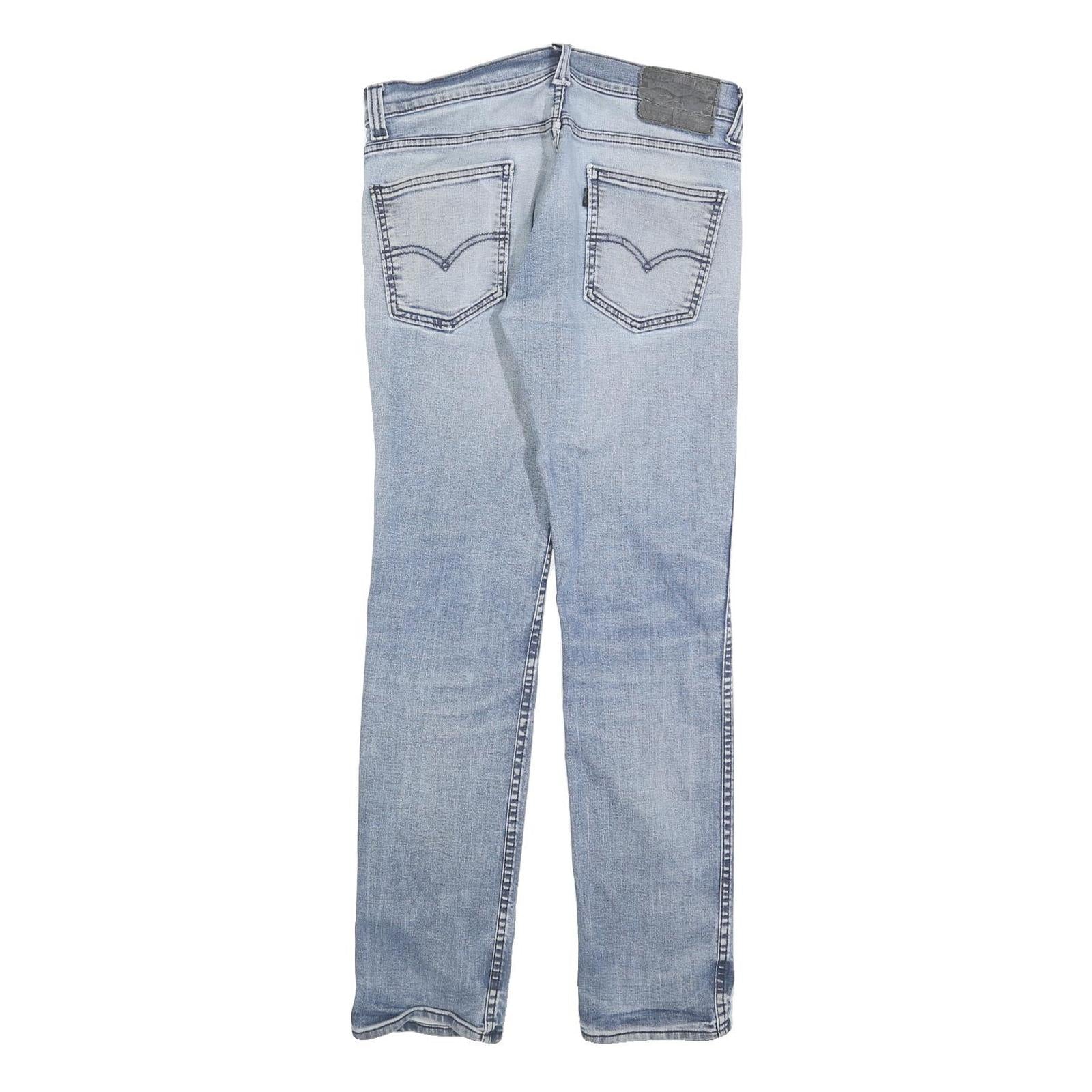 LEVI'S 511 Slim Mens Jeans Blue Slim Skinny Denim Light W30 L32 Casual Wear