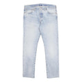 LEVI'S 501S Mens Jeans Blue Slim Skinny Denim Light W33 L30 Classic Button Fly