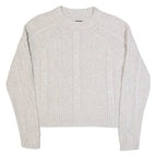 GAP Womens Jumper Beige Cable Knit M