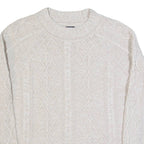 GAP Womens Jumper Beige Cable Knit M