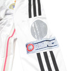 ADIDAS Mens White Real Madrid Ronaldo 7 Long Sleeve Crew Neck Football Shirt S