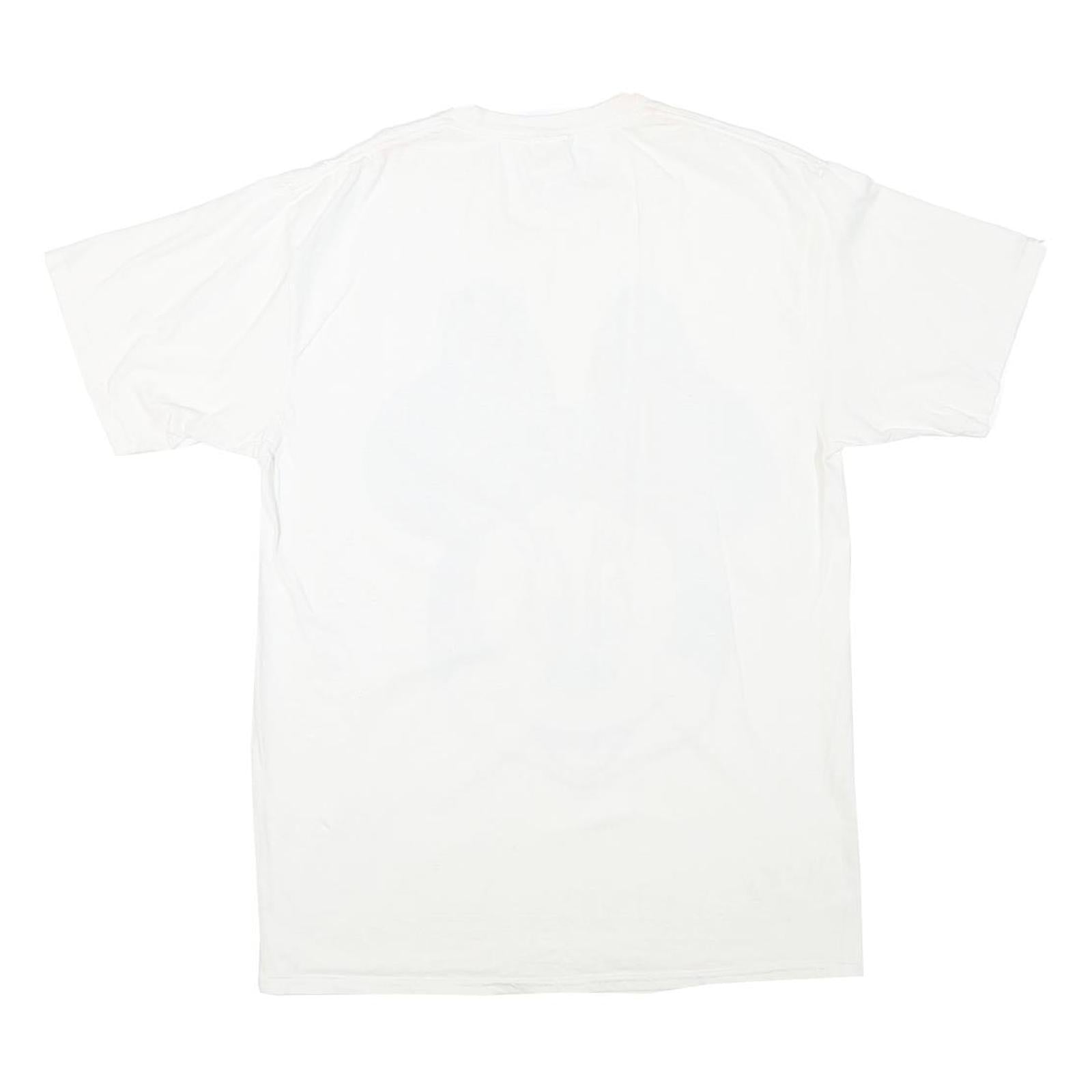 DISNEY Womens White Minnie Mouse Graphic T-Shirt S Short Sleeve Crew Neck Disney