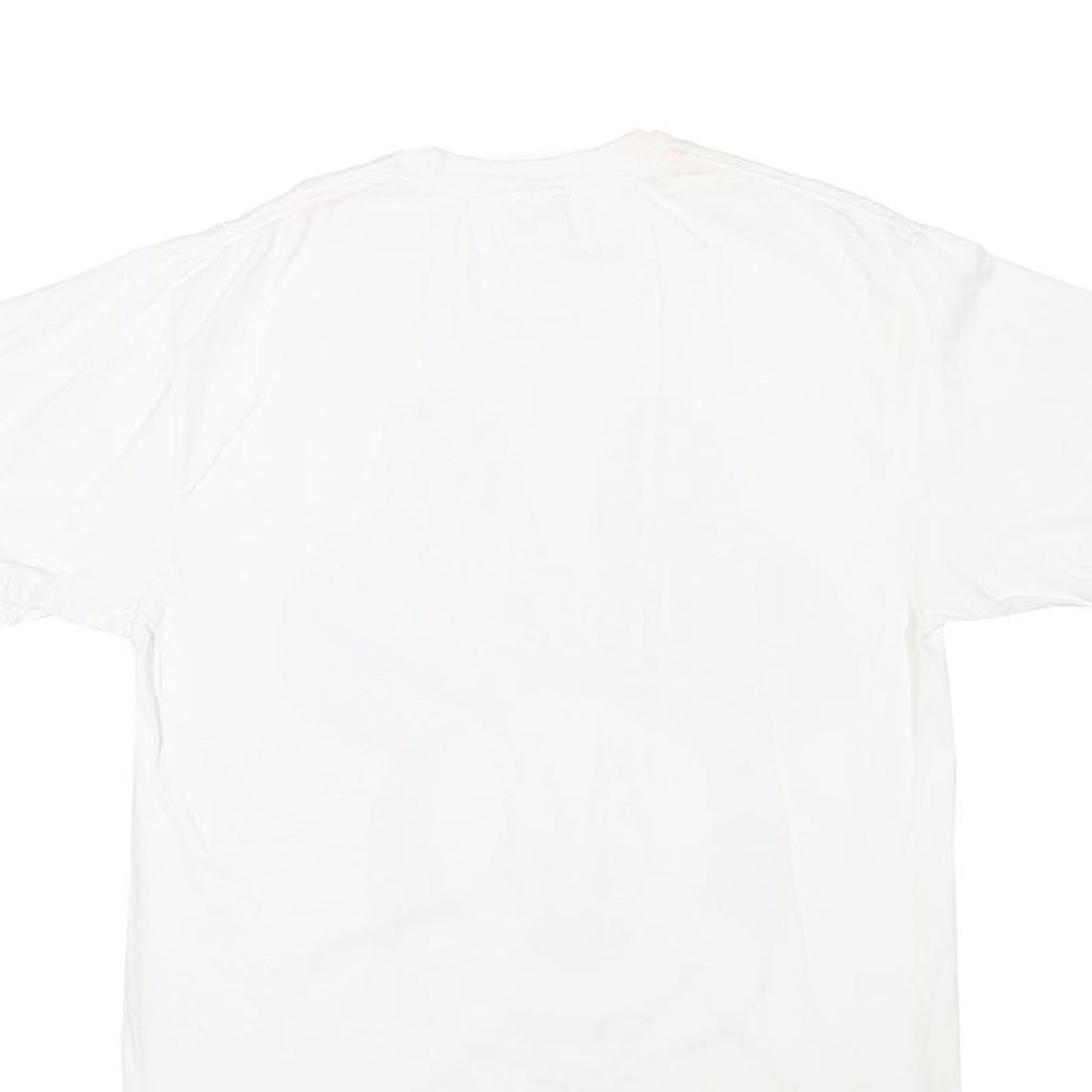 DISNEY Womens White Minnie Mouse Graphic T-Shirt S Short Sleeve Crew Neck Disney