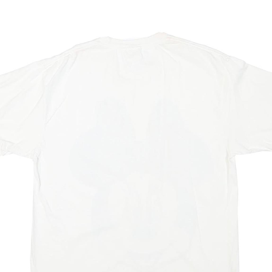 DISNEY Womens White Minnie Mouse Graphic T-Shirt S Short Sleeve Crew Neck Disney