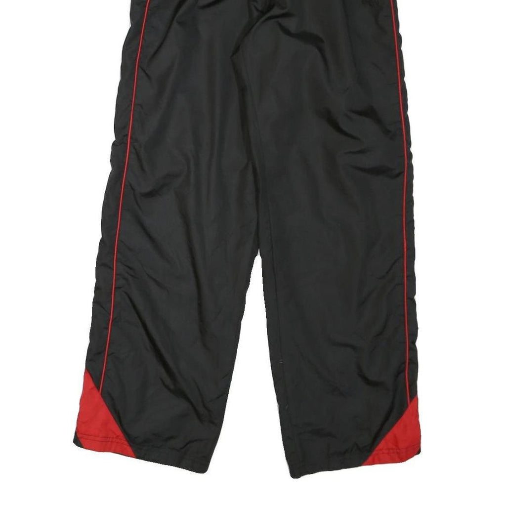 STARTER Mens Joggers Black & Red Regular Fit Straight XL W26 L29 Sportswear