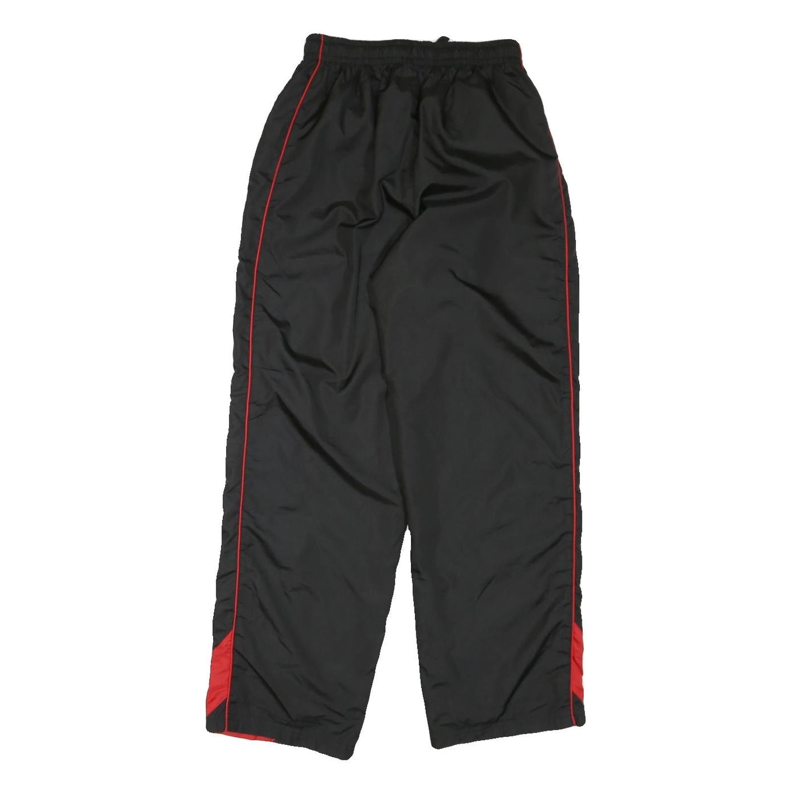 STARTER Mens Joggers Black & Red Regular Fit Straight XL W26 L29 Sportswear