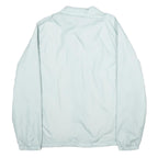 CARHARTT Womens Blue Button Jacket M Polyester Plain Casual Lightweight