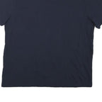 NAUTICA Mens Navy Blue Graphic T-Shirt L Short Sleeve Crew Neck Casual Cotton