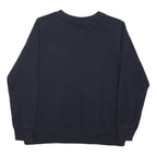 THE NORTH FACE Womens Navy Blue Crew Neck M Sweatshirt Cotton Blend Pullover