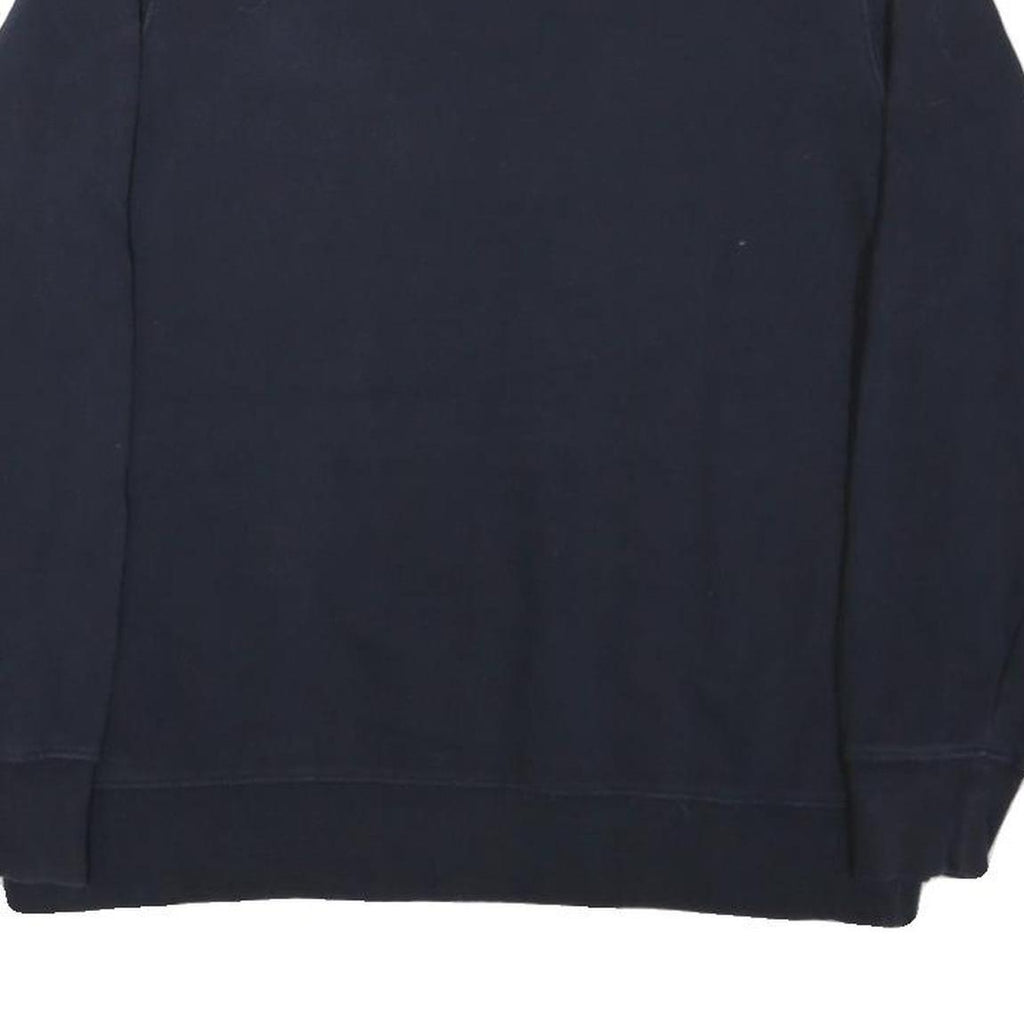 THE NORTH FACE Womens Navy Blue Crew Neck M Sweatshirt Cotton Blend Pullover