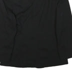 EPISODE Womens Black Wool Blend Embellished Button Jacket UK 10 Classic Fit