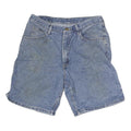 WRANGLER Mens Denim Blue Casual Shorts M W32 Cotton Classic Fit