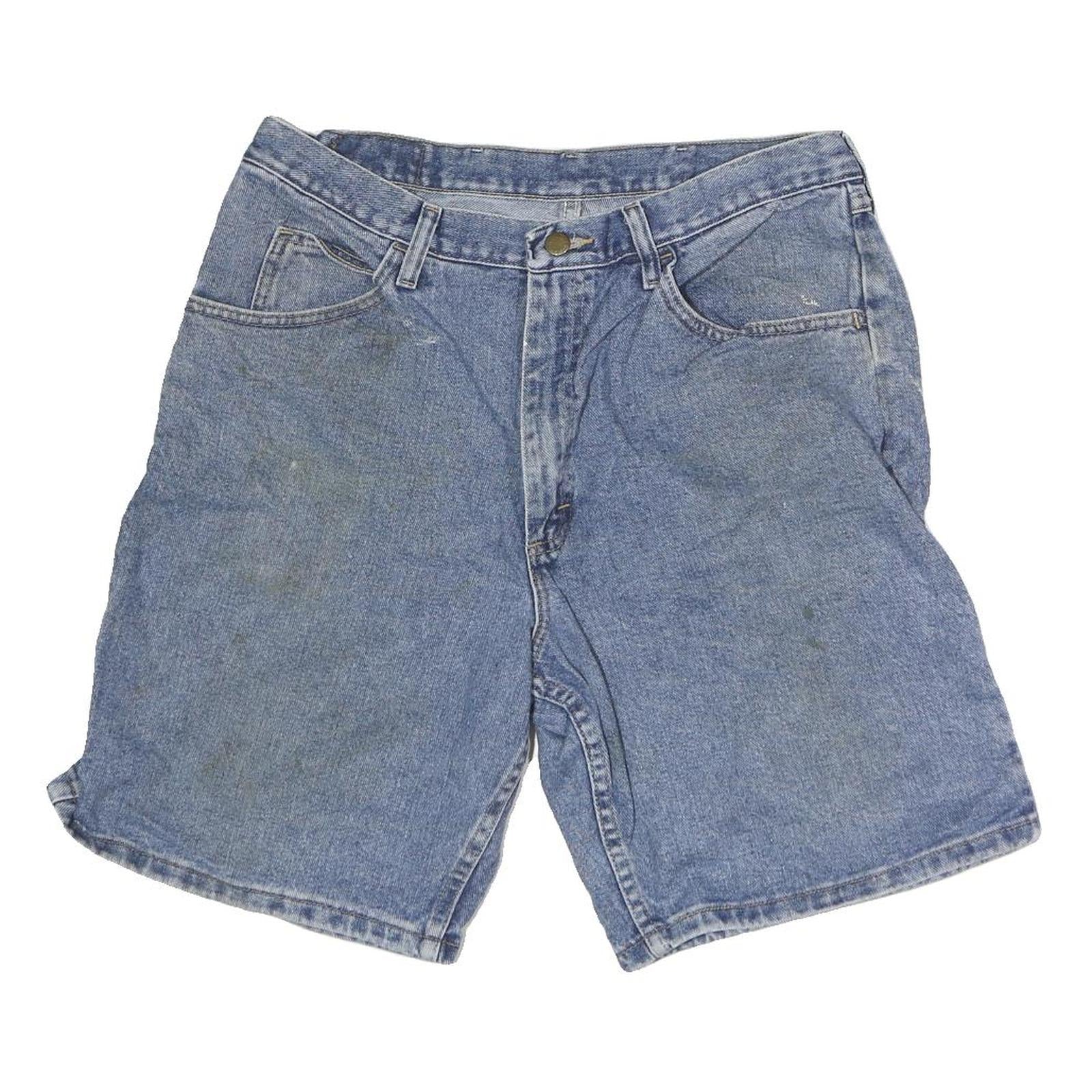WRANGLER Mens Denim Blue Casual Shorts M W32 Cotton Classic Fit