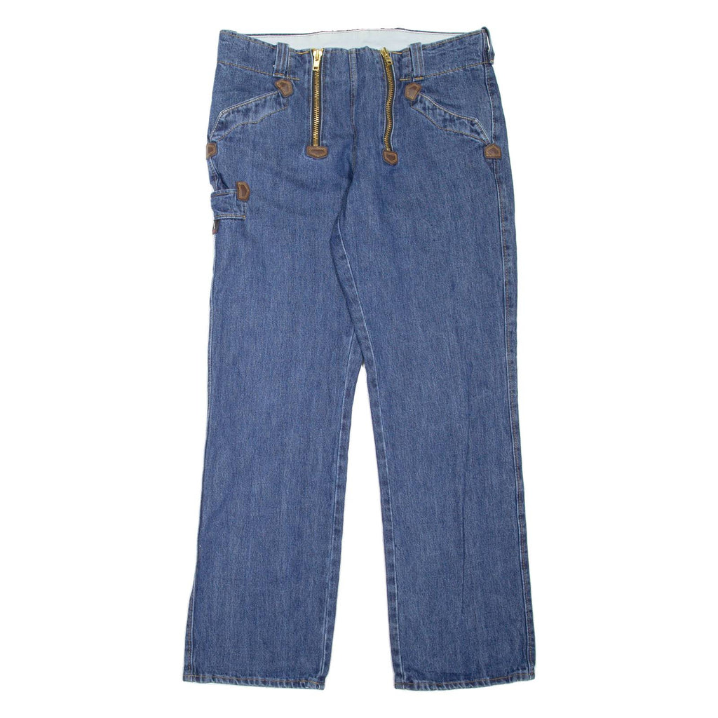 FHB Womens Jeans Blue Regular Straight W34 L32
