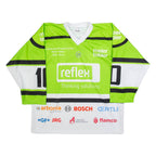 WARRIOR Hockey Mens Jersey Green Long Sleeve USA V-Neck XL