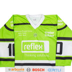 WARRIOR Hockey Mens Jersey Green Long Sleeve USA V-Neck XL