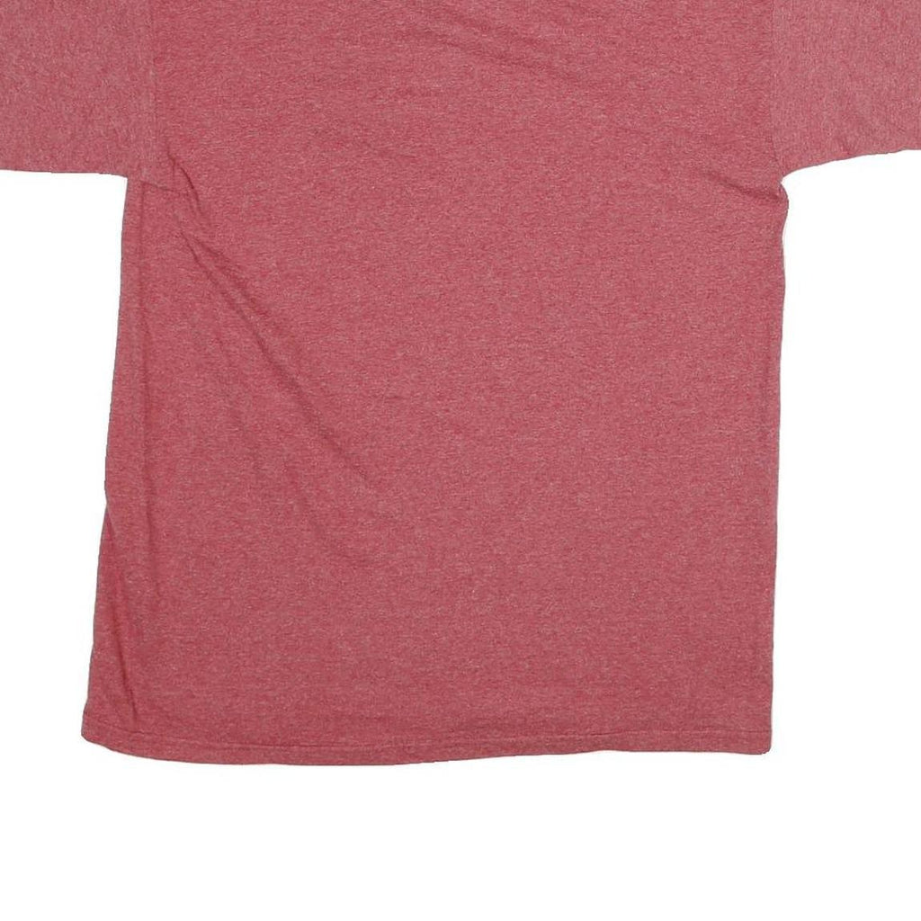 VANS Mens Red Graphic T-Shirt M Short Sleeve Crew Neck Off The Wall Print