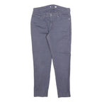 LEVI'S Womens Jeans Blue Slim Skinny Denim W26 L26 Zip Cotton Blend Casual