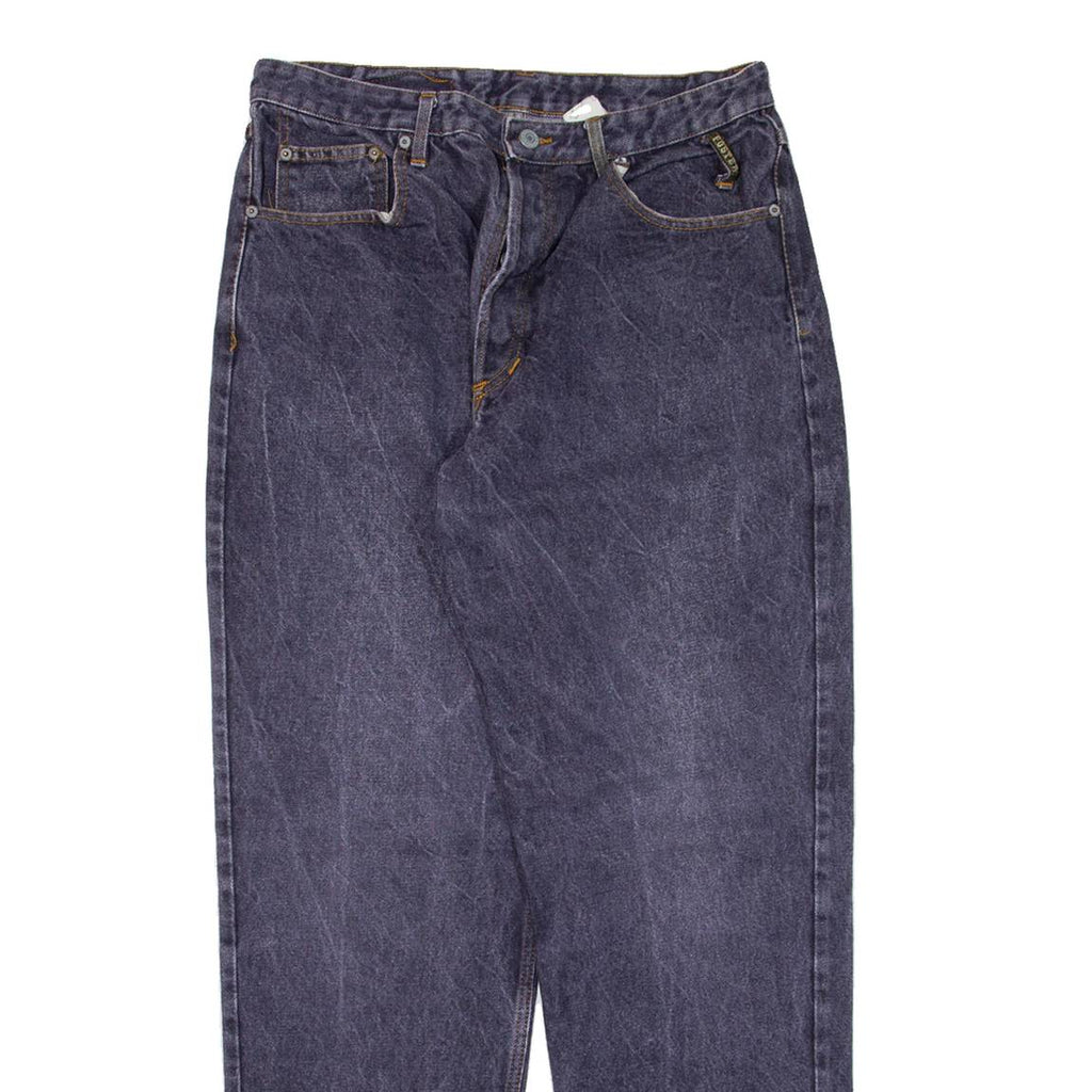 FOSTER Womens Jeans Blue Relaxed Mom W30 L30