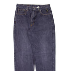 FOSTER Womens Jeans Blue Relaxed Mom W30 L30