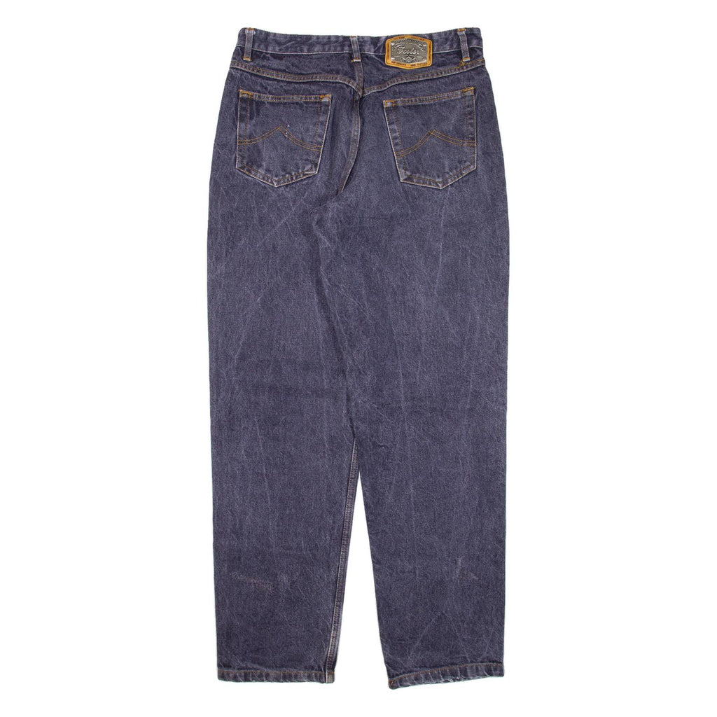 FOSTER Womens Jeans Blue Relaxed Mom W30 L30
